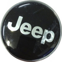 Изображение товара Колпачок на диски Jeep 63/58/8 черный-хром